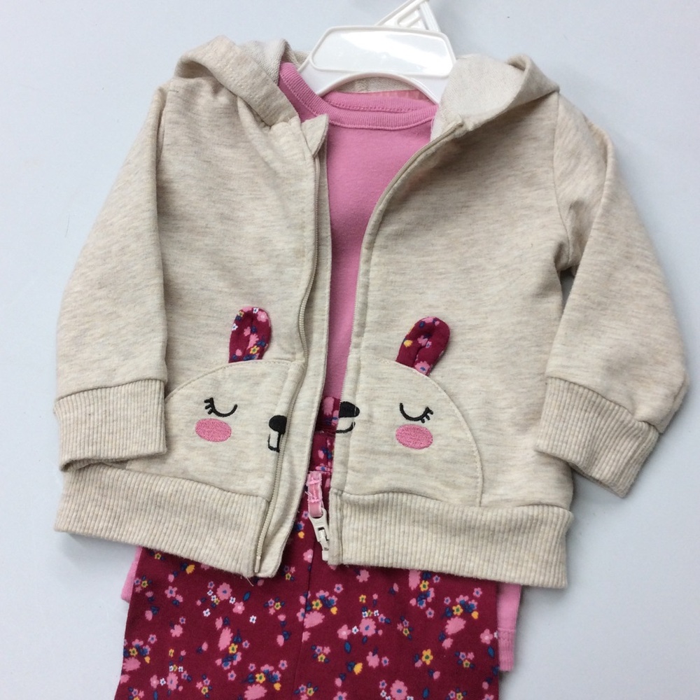 Members Mark 3 Piece 6M Outfit Jacket, Top & Pants